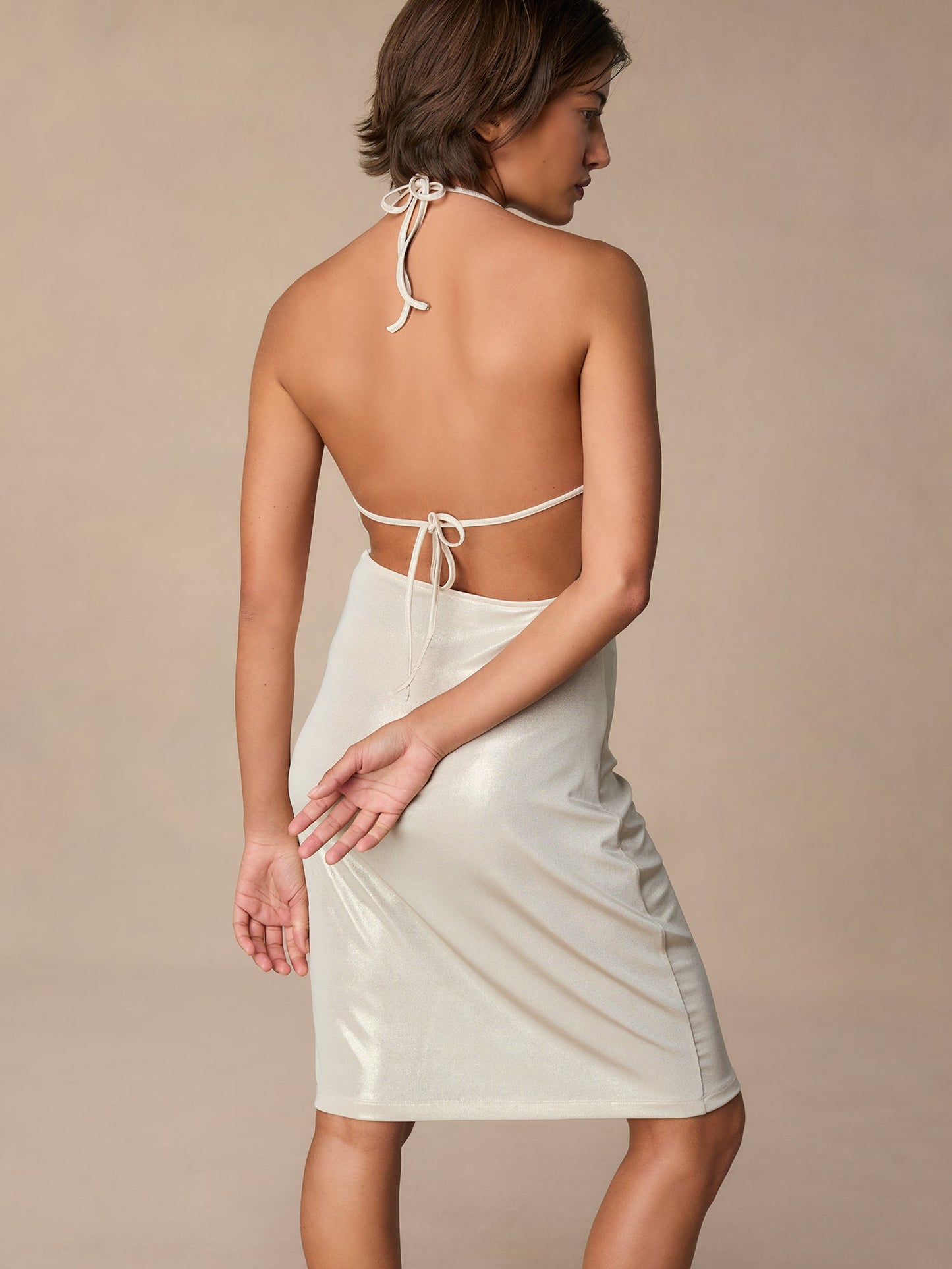 Robe Satinée Longue | Élégante & Fluide | Soirées d’Été & Événements Chic