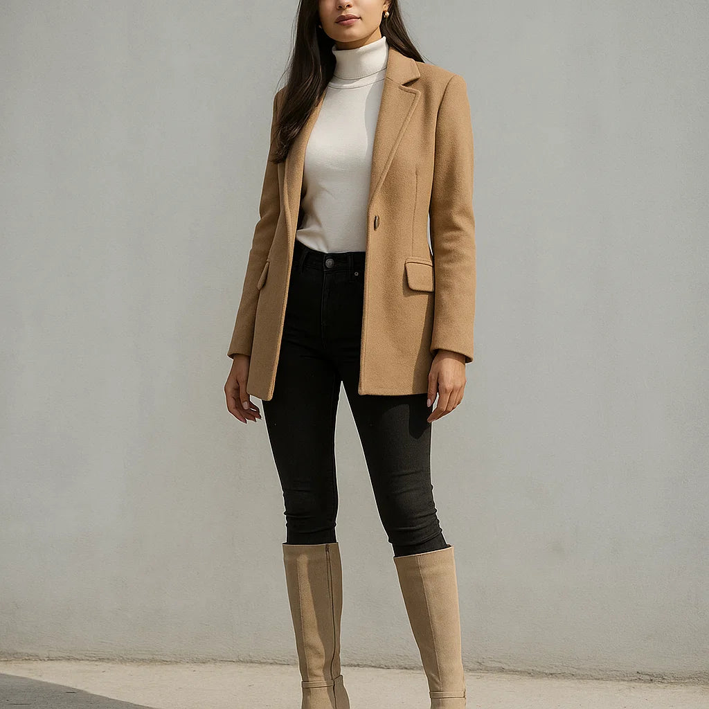 Bottes Femme | Hautes à Talon Bloc | Parfaites pour Automne Chic, Hiver ou Tenues Élégantes