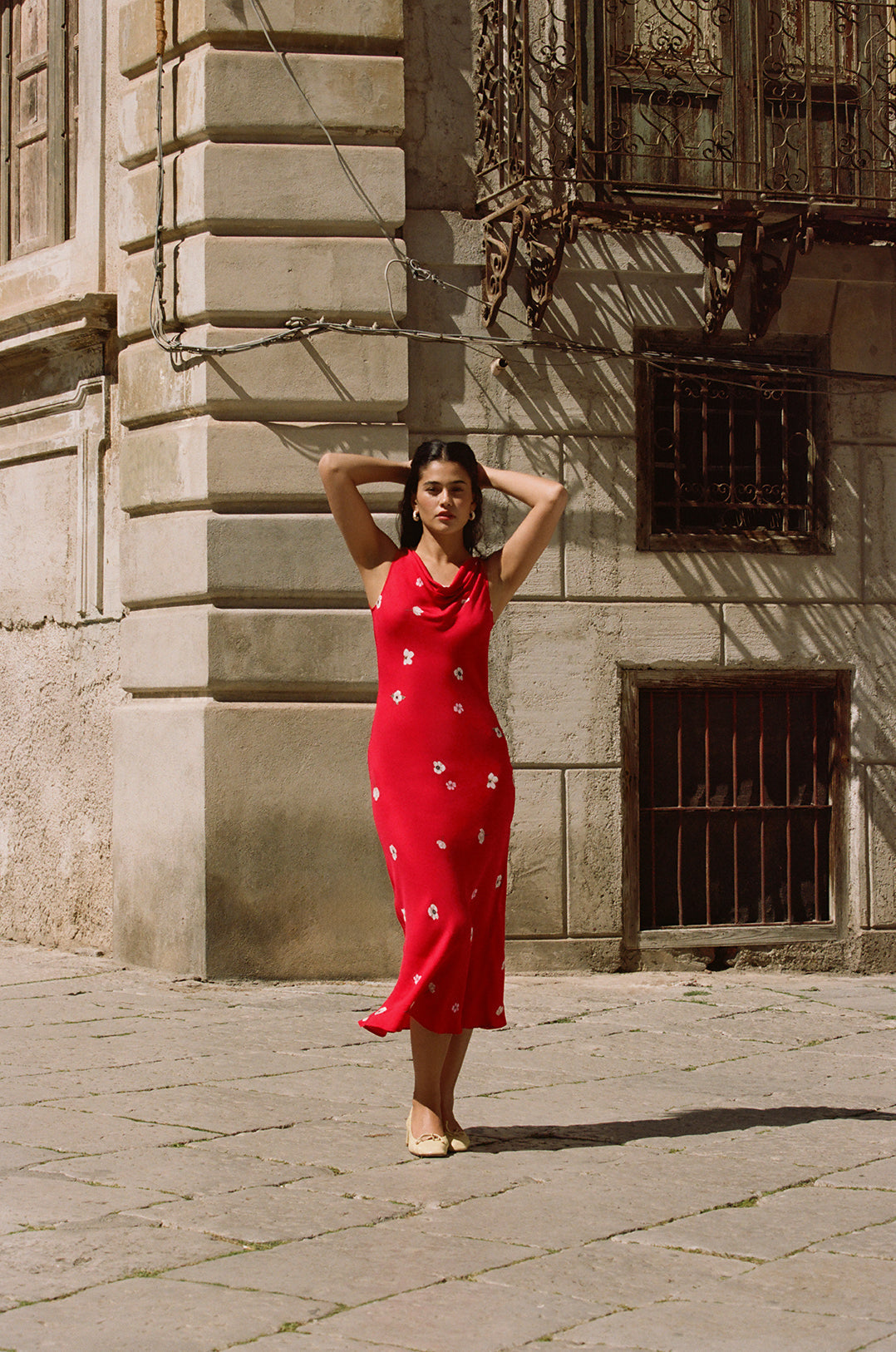 Robe Midi Fleurie | Romantique & Fluide | Dîners & Garden-Parties d’Été