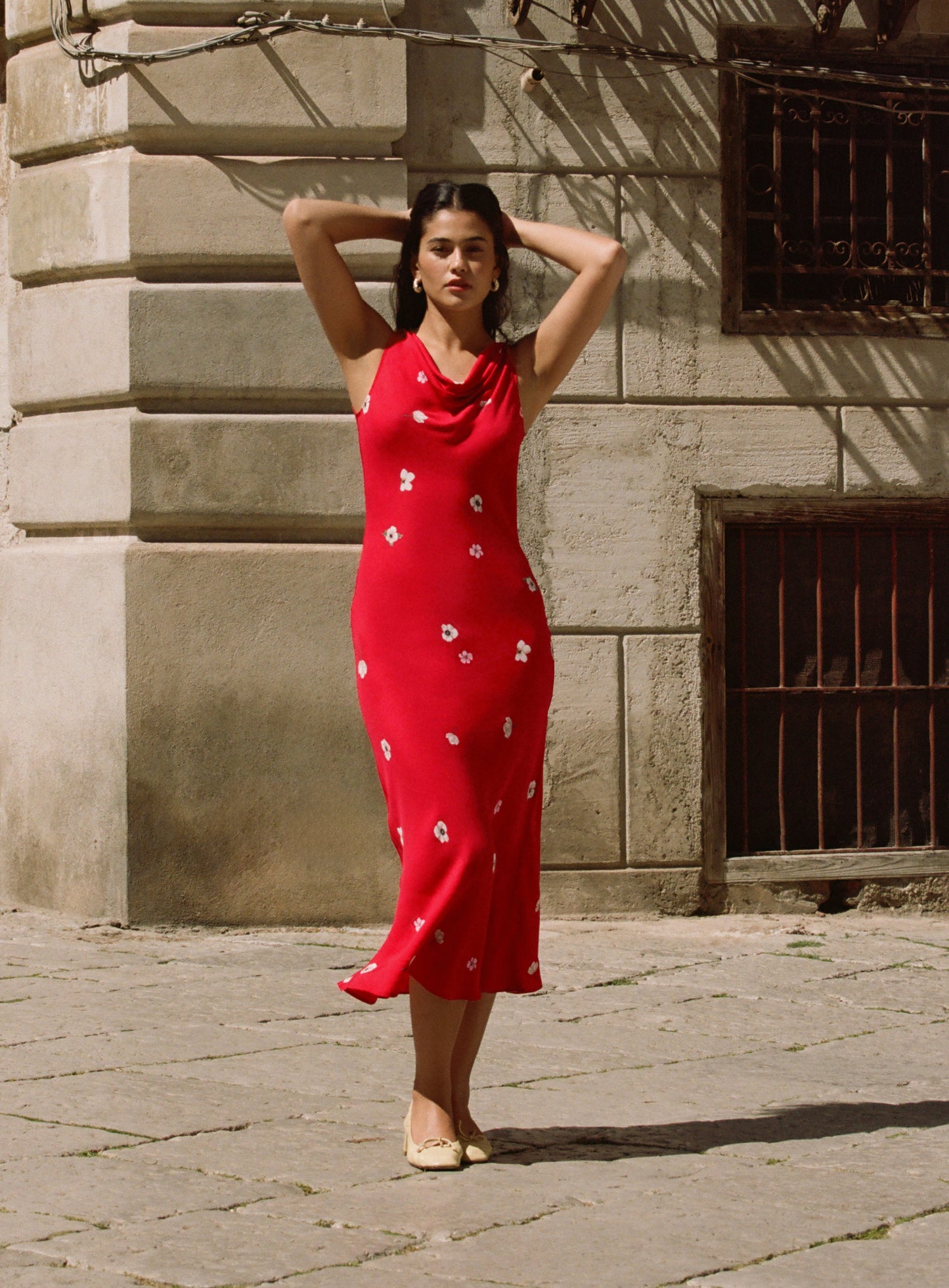 Robe Midi Fleurie | Romantique & Fluide | Dîners & Garden-Parties d’Été