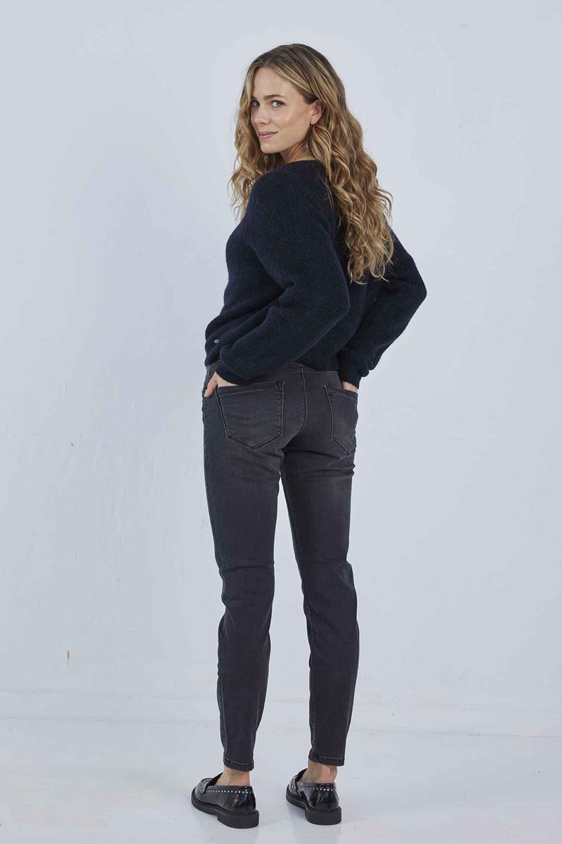 Cardigan en Maille Douce à Boutons Perlés