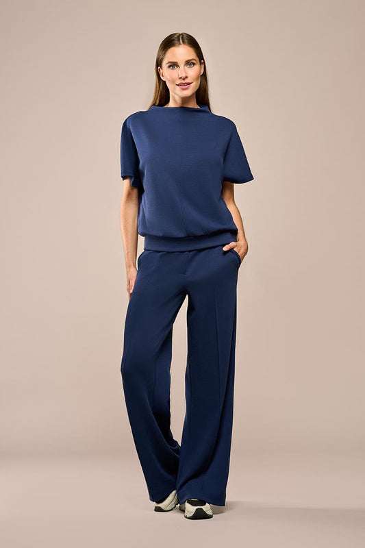 Pantalon Femme | Coupe Large Et Fluide | Matière Douce Et Stretch | Idéal Pour Un Look Décontracté Et Élégant