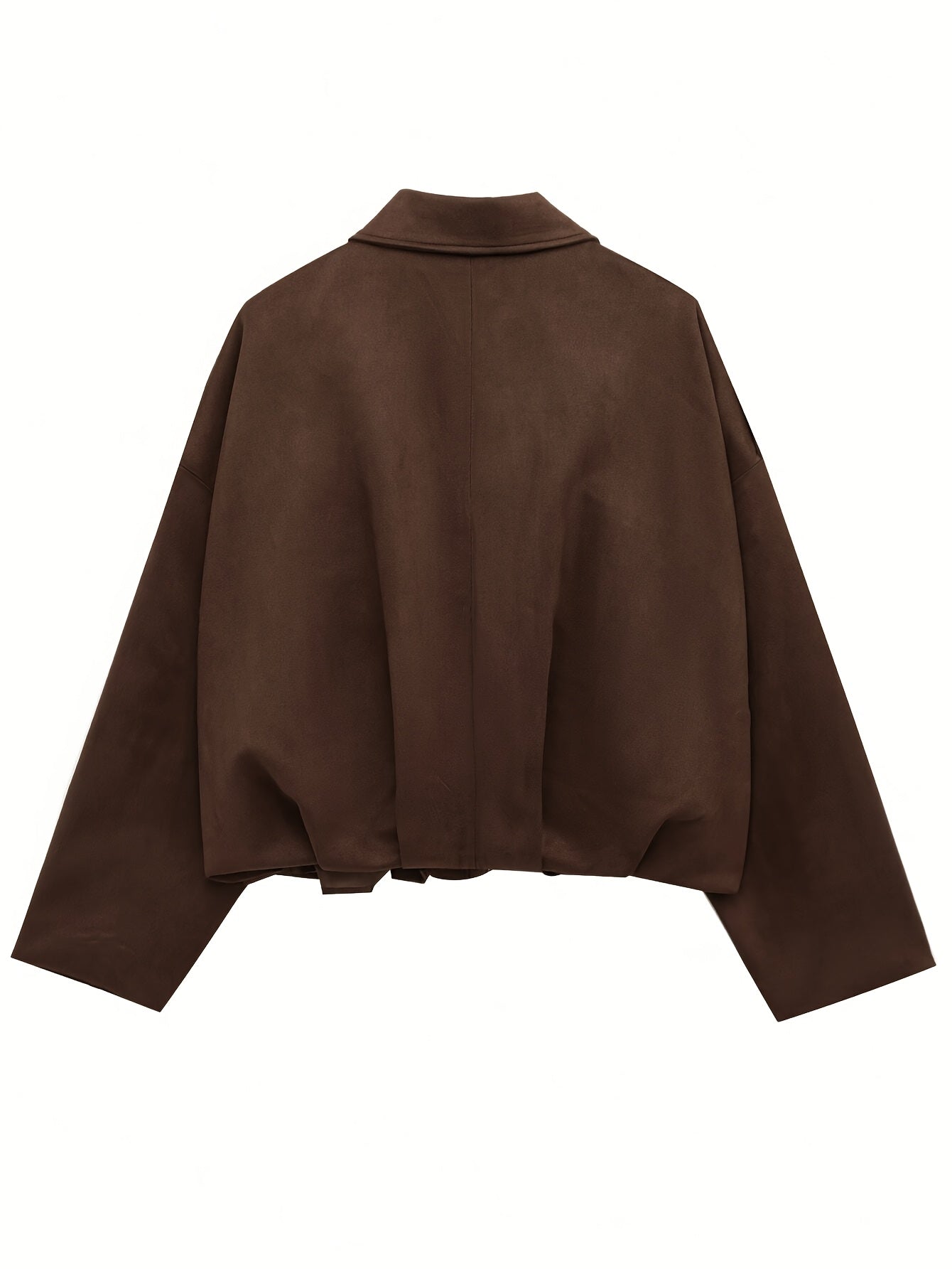 Veste Oversize en Suédine