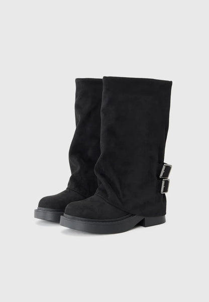 Bottes Femme | Imitation Cuir Suédine | Style Moderne & Confortable