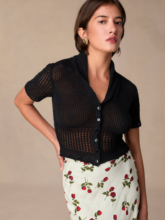 Top | Maille Légère et Élégante | Idéal pour les Soirées d’Été