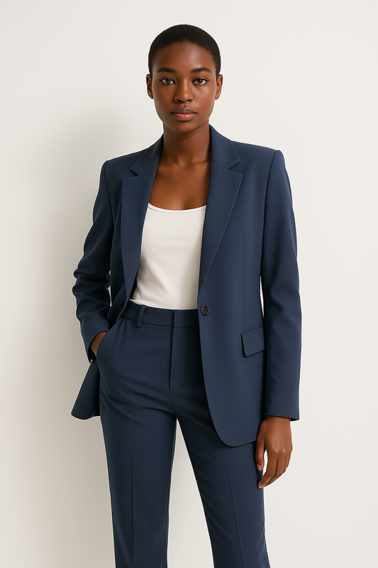 Tailleur Femme | Ensemble Blazer Et Pantalon | Parfait Pour Le Bureau Ou Les Occasions Formelles