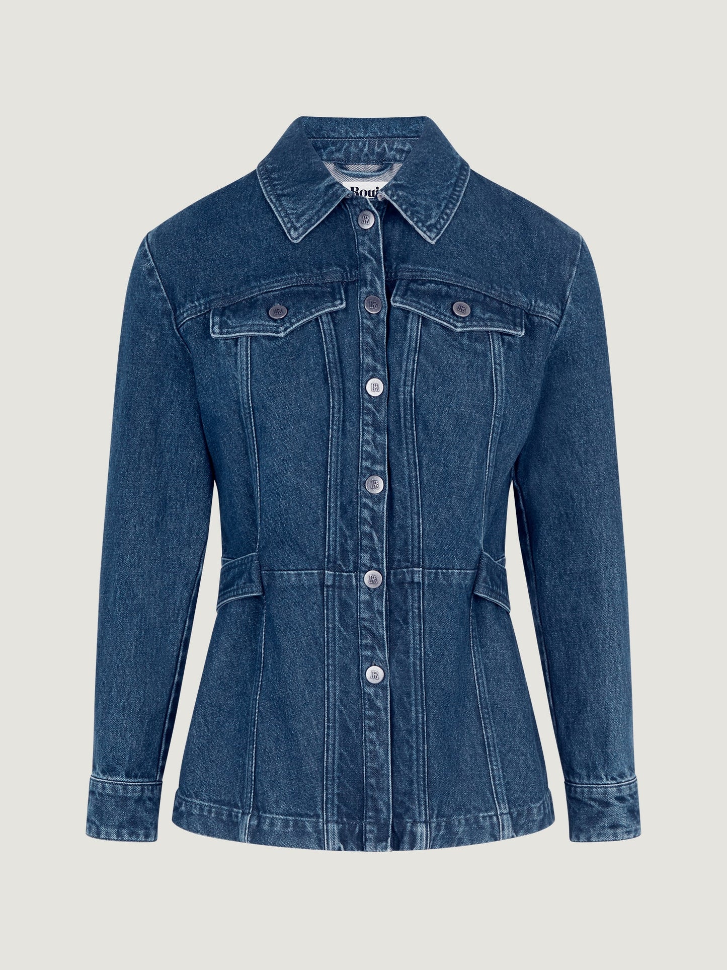 Veste Femme | Denim Cintrée et Intemporelle | Idéale pour un Look Urbain Décontracté