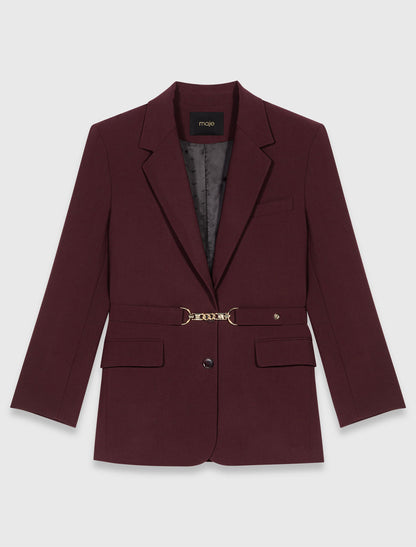 Manteau Ceinturé Oversize en Laine