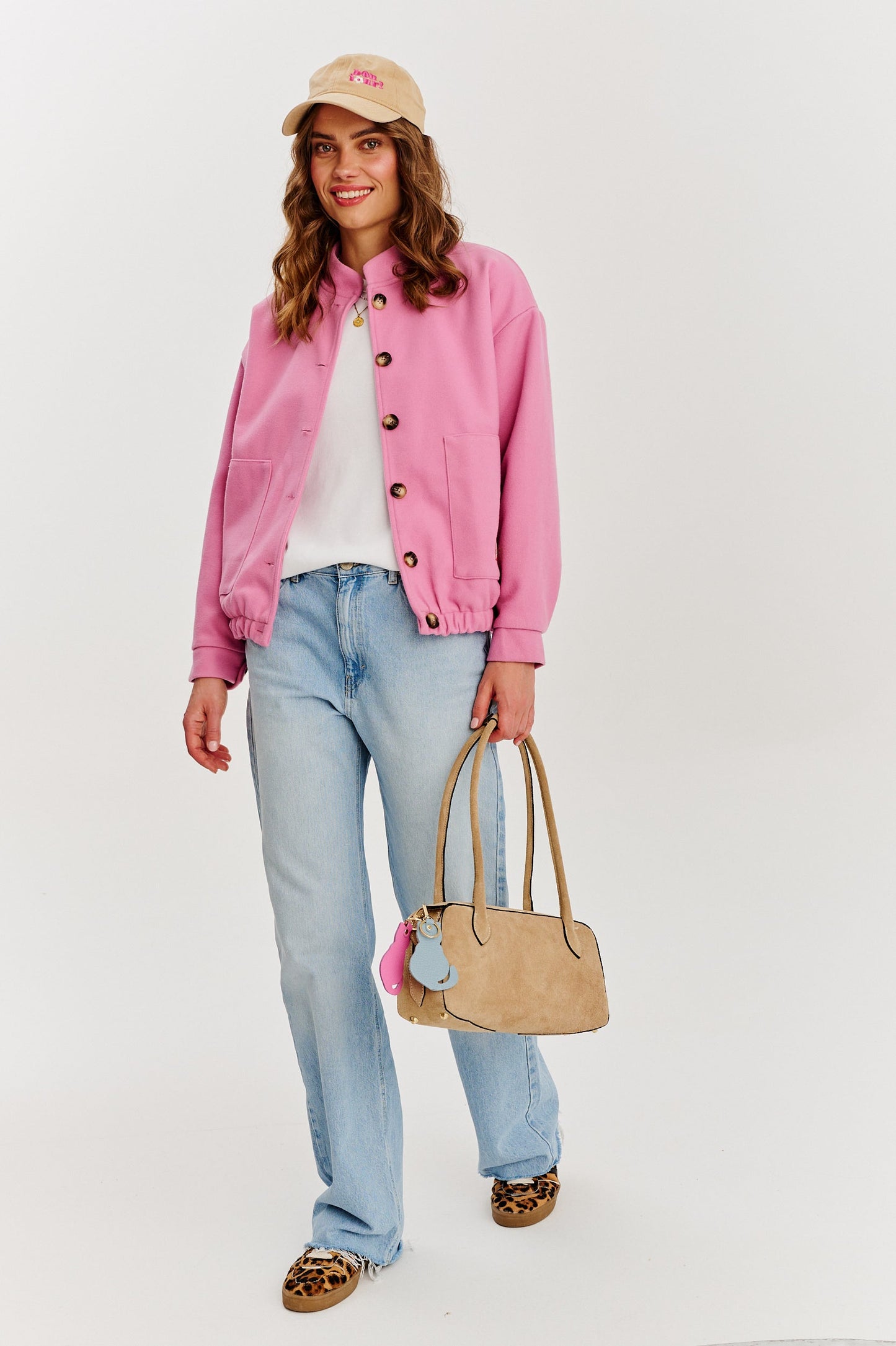 Veste En Coton | Légère Et Boutonnée | Coupe Décontractée Tendance | Parfaite Pour Le Printemps Et L’Automne