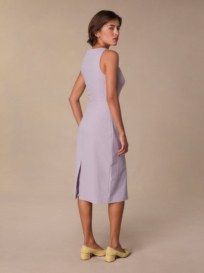 Robe Boutonnée À Bretelles | Élégante & Décontractée | Été & Sorties Urbaines