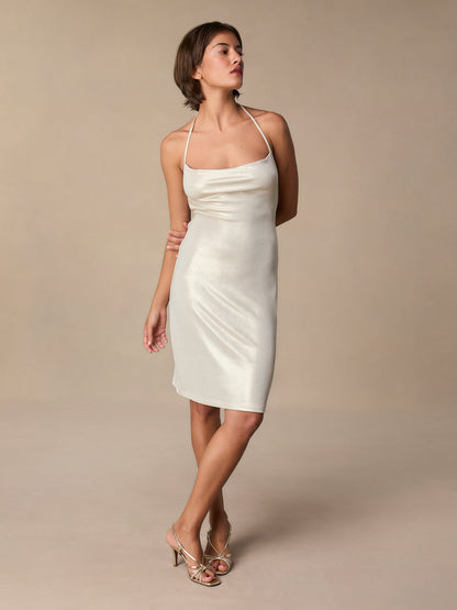 Robe Satinée Longue | Élégante & Fluide | Soirées d’Été & Événements Chic