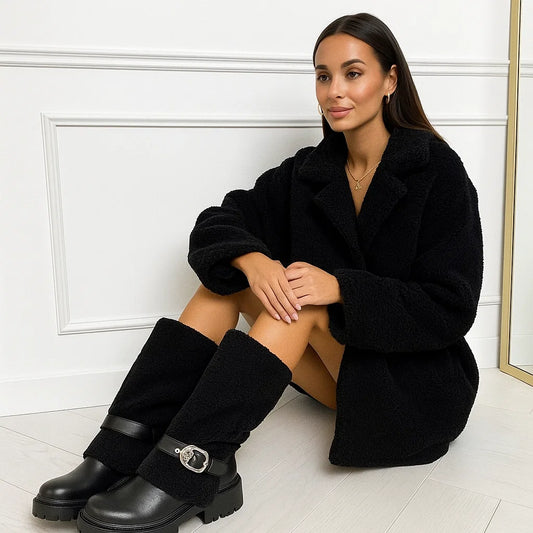 Bottes Femme | Chaudes et Confortables | Parfaites pour Hiver, Neige ou Look Cosy Urbain