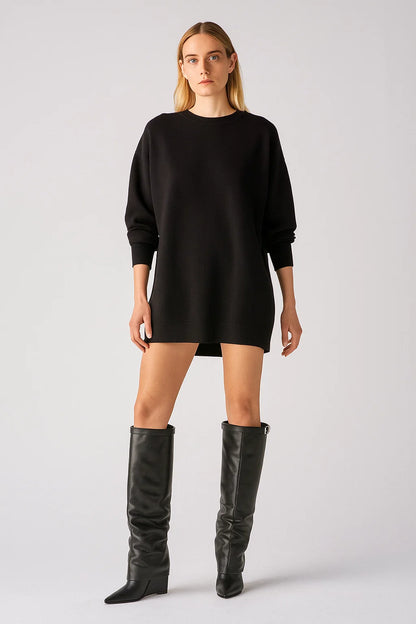 Bottes Hautes Femme | Cuir Lisse Véritable Et Tige Souple | Élégantes Et Modernes Pour L’Hiver