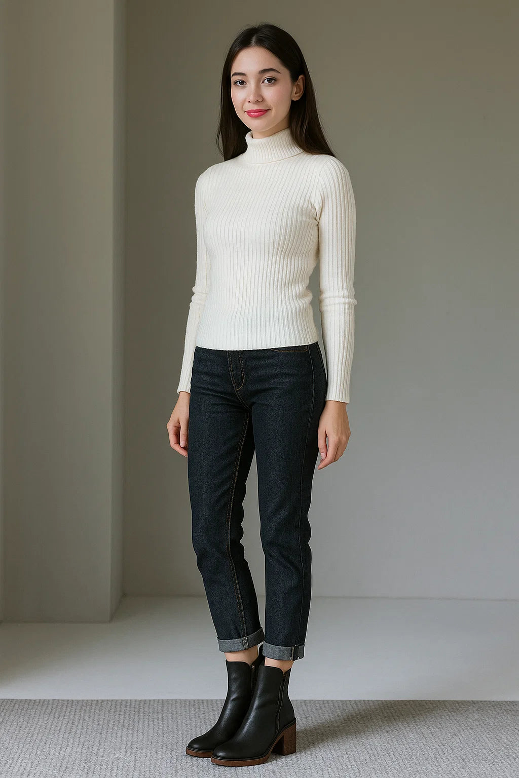 Bottes Femme | Cuir Synthétique PU | Confortables Et Élégantes | Pour Le Quotidien En Automne-Hiver