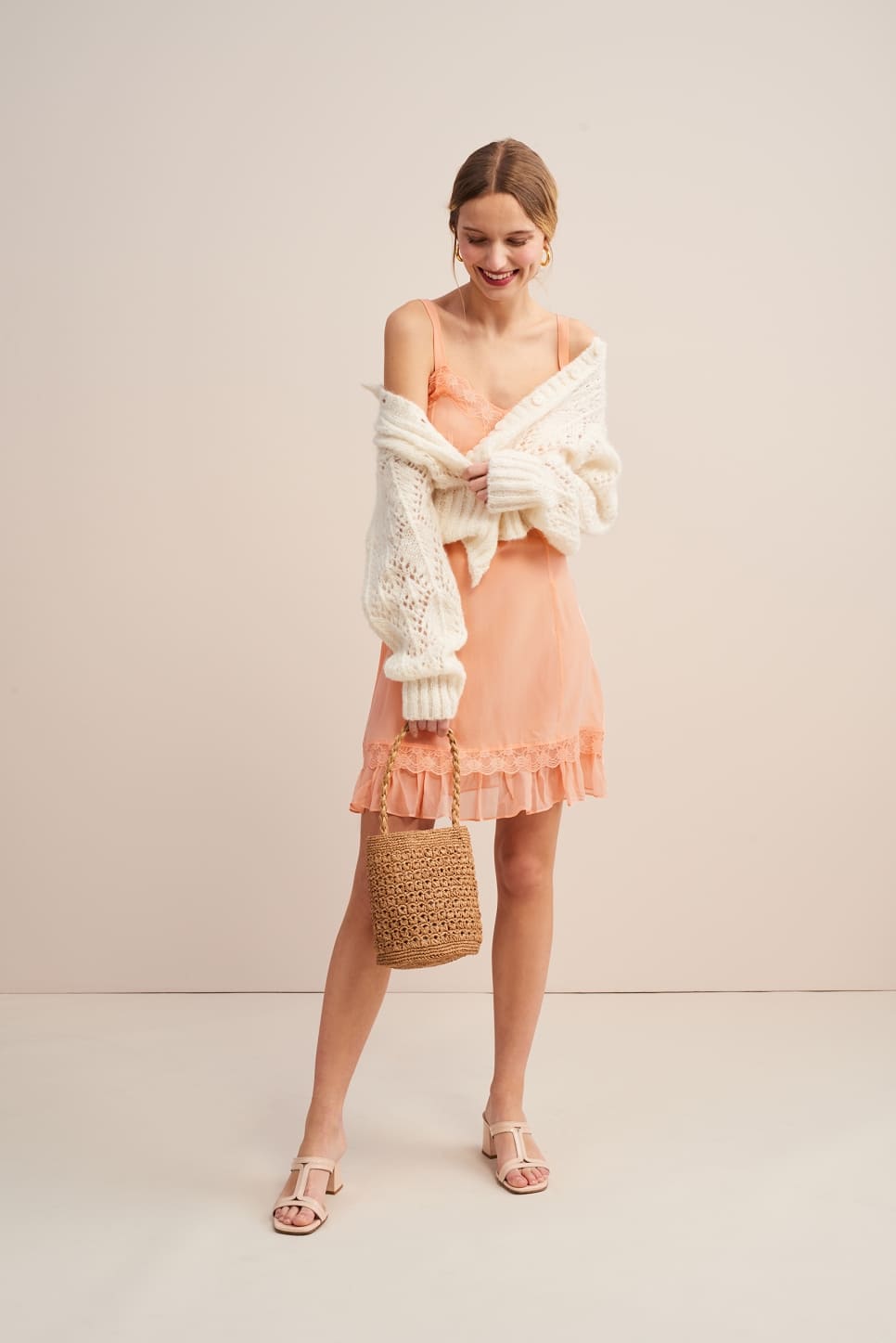 Robe Nuisette Dentelle | Légère & Romantique | Été & Week-ends Ensoleillés