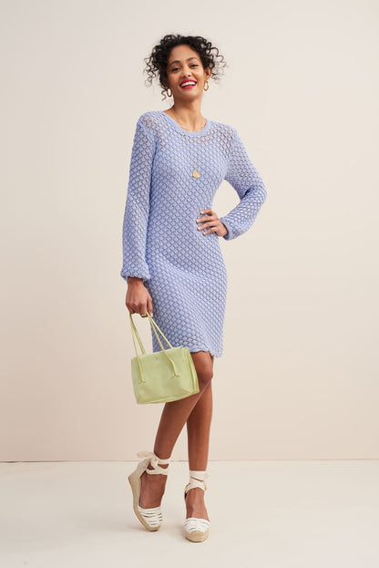 Robe Maille Ajourée | Légère & Stylée | Été & Vacances A La Plage