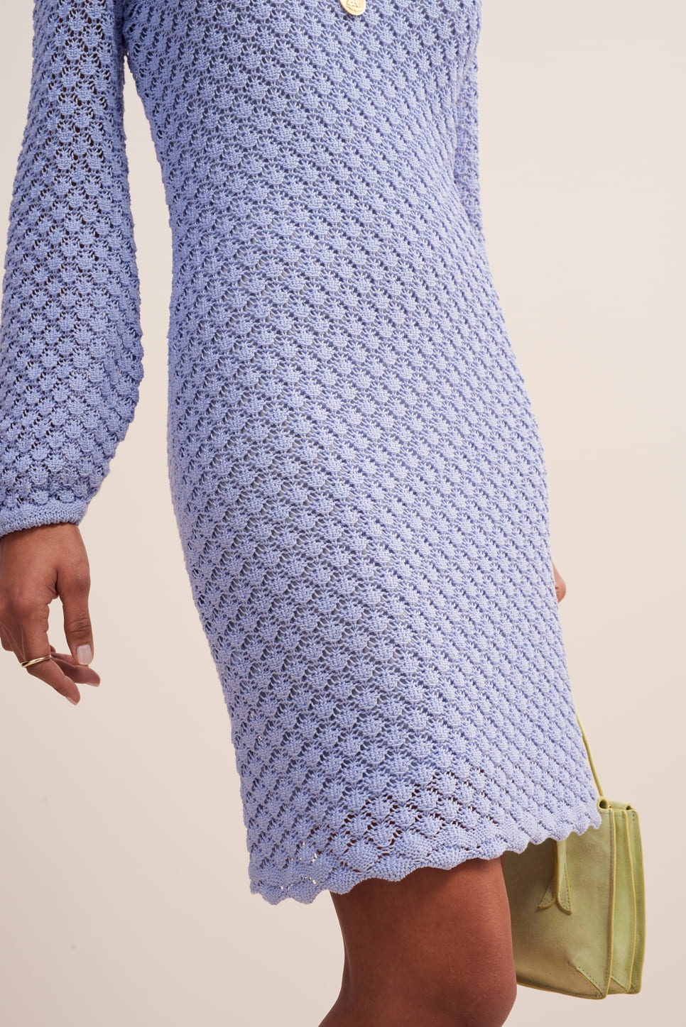 Robe Maille Ajourée | Légère & Stylée | Été & Vacances A La Plage